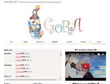 Tablet Screenshot of goraproject.com